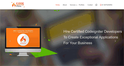 Desktop Screenshot of codeigniterindia.com